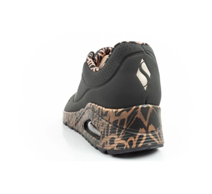 Skechers Uno-Loving Love dámské sportovní tenisky módní černé dámské boty