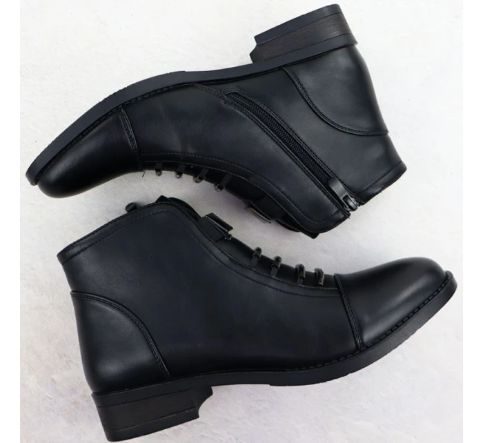 Dámské boty s černé model 22014901 - Sabatina