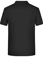 Pánské piqué polo z bio bavlny 02. black model 22437772 - Daiber Pánské piqué polo z bio bavlny 02. black model 22437772 - Daiber