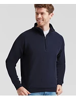 Fruit of the Loom Classic Zip-Neck Sweat Mikina s 1/4 zipem 16.2114 black Fruit of the Loom Classic Zip-Neck Sweat Mikina s 1/4 zipem 16.2114 black