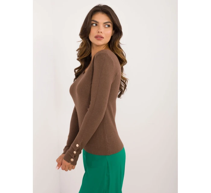 Jumper AT SW 2334.49 hnědý Jumper AT SW 2334.49 hnědý