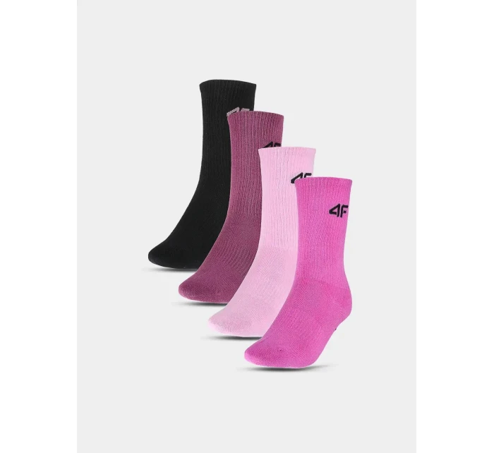 Dívčí ponožky 4F F393 (4pack) Dívčí ponožky 4F F393 (4pack)