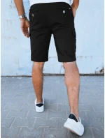 Pánské černé šortky FashionStreet SX2431 Pánské černé šortky FashionStreet SX2431