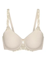 Dámská podprsenka Wild Azalea Florale W01 - BROWN - sv. béžová 00RB - TRIUMPH