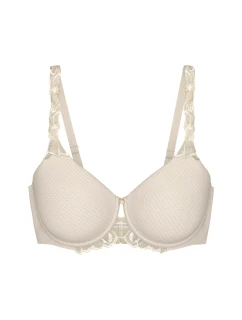 Dámská podprsenka Wild Azalea Florale W01 - BROWN - sv. béžová 00RB - TRIUMPH