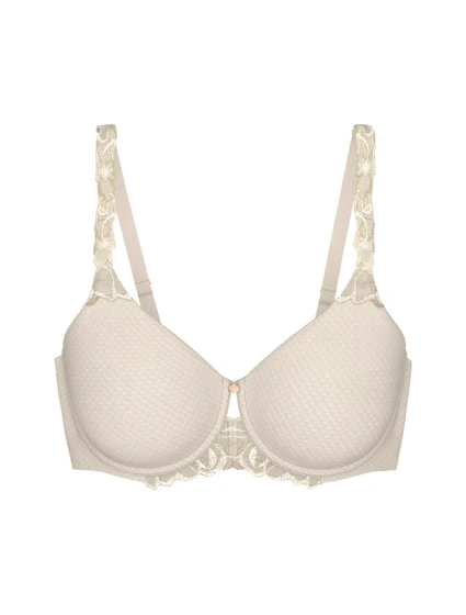 Dámská podprsenka Wild Azalea Florale W01 - BROWN - sv. béžová 00RB - TRIUMPH