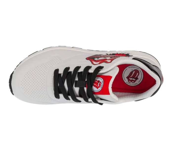 Skechers Uno-Rolling Stones Single 177965-WBK White 35.5