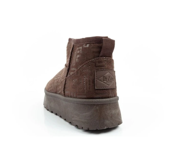snow boots winter  boots dark brown dámské model 21406169 - Lee Cooper