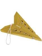 DEKORACE PAPÍROVÁ HVĚZDA Š.45 CM 9 ZLATÉ RÁMEČKY dětské DEKORACE PAPÍROVÁ HVĚZDA Š.45 CM 9 ZLATÉ RÁMEČKY dětské