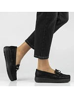 Skórzane damskie na czarne Filippo model 22087071 - Hikvision