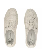 béžové kožené polobotky s podrážkou model 22097355 - FILIPPO béžové kožené polobotky s podrážkou model 22097355 - FILIPPO