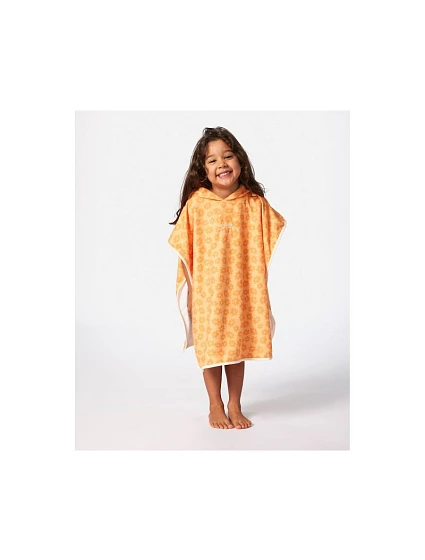 Pončo RIP CURL Mixed Hooded Towel-Girl, tyrkysové Pončo RIP CURL Mixed Hooded Towel-Girl, tyrkysové