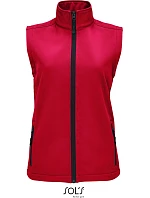 SOL'S Race BW Women Dámská 2-vrstvá softshellová vesta model 22535957 pepper red SOL'S Race BW Women Dámská 2-vrstvá softshellová vesta model 22535957 pepper red