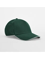 Beechfield B 825C 5 panelová kšiltovka sandwich EarthAware® 53.825C bottle green/white Beechfield B 825C 5 panelová kšiltovka sandwich EarthAware® 53.825C bottle green/white