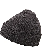 Žebrovaná pletená čepice charcoal model 22412016 - Flexfit Žebrovaná pletená čepice charcoal model 22412016 - Flexfit