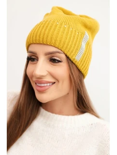 Dámská zimní čepice vlněná s model 21750398 - K-Fashion