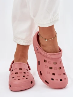 Dámské Pěnové Pantofle Růžové model 21698098 - Boto