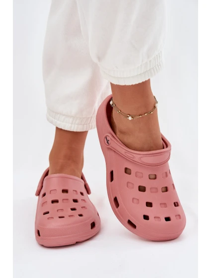 Dámské Pěnové Pantofle Růžové model 21698098 - Boto Dámské Pěnové Pantofle Růžové model 21698098 - Boto