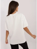 Bluzka LK BZ  biało czarny model 20742499 - FPrice