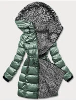 METALICZNA KURTKA DWUSTRONNA DAMSKA ZIELONA model 21245530 - S'WEST