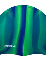 Crowell Multi Flame silikonová plavecká čepice barva 12