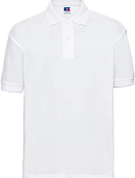 Russell Athletic 599B Dětské piqué polo z těžké bavlny 10.599B white