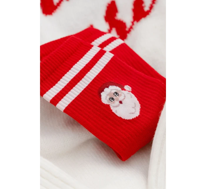 Steven Merry Christmas 136 barva:červená - Santa Claus