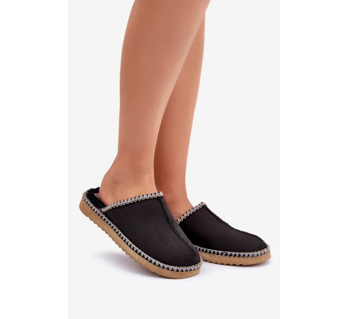 Domácí Obuv Pantofle S Dámské Černé model 21681296 - Inblu