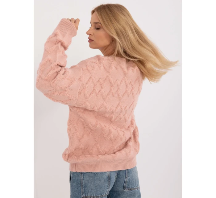 Sweter AT SW model 20463761 jasny różowy - FPrice