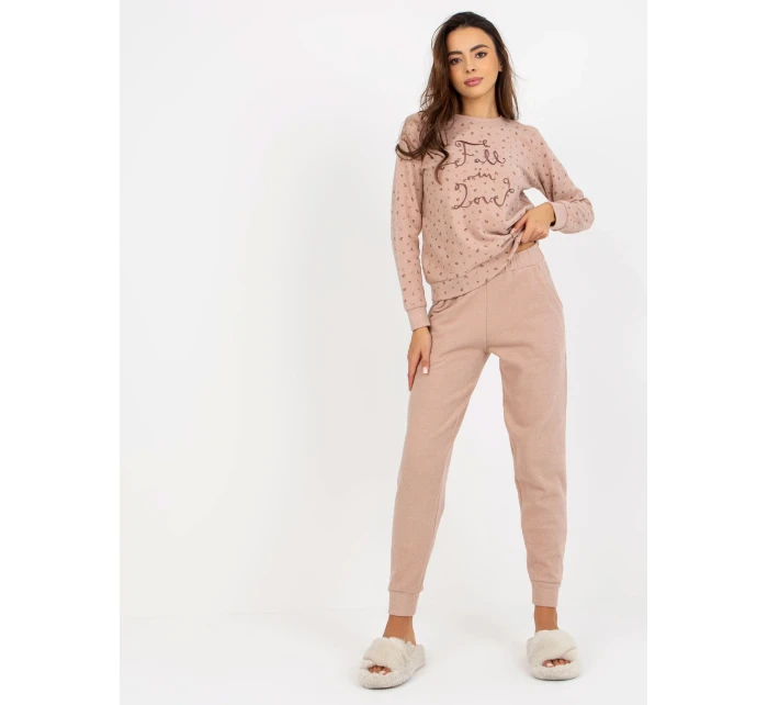 Pyžamo BR PI 9106 béžové