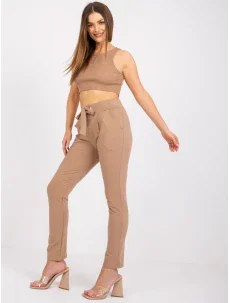 Tepláky RV DR 7459.01X světle hnědá