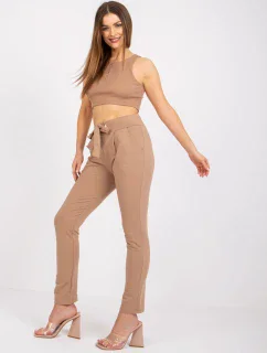 Tepláky RV DR model 17293378 světle hnědá - FPrice