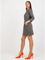 Dámské šaty TW SK BL 1011 šaty.17 khaki - FPrice Dámské šaty TW SK BL 1011 šaty.17 khaki - FPrice