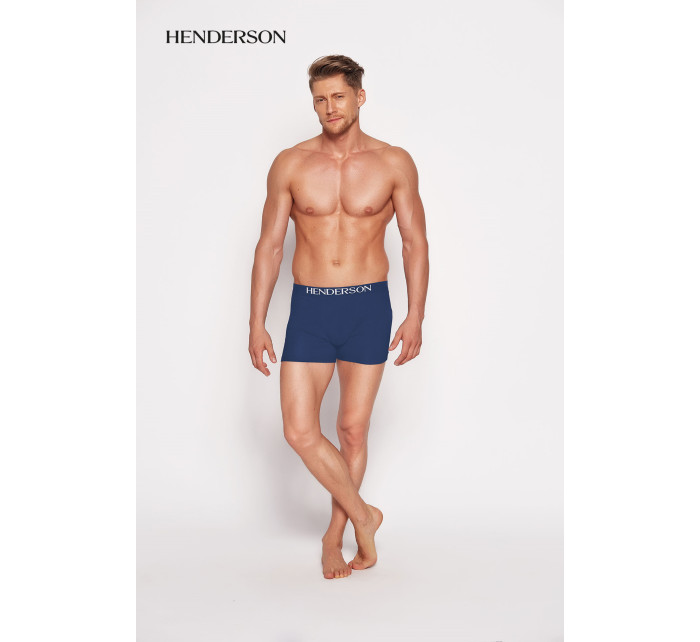 Pánské boxerky model 17584175 Námořnická modrá - Henderson