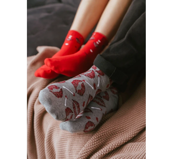 Ponožky 136-KL053 Melange Grey - Steven