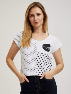 Dámské tričko s puntíky MOODO