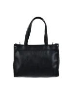 Dámská kabelka/kufřík s kožešinou Big Star – černá