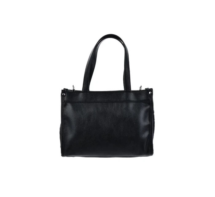 Dámská kabelka/kufřík s kožešinou Big Star – černá