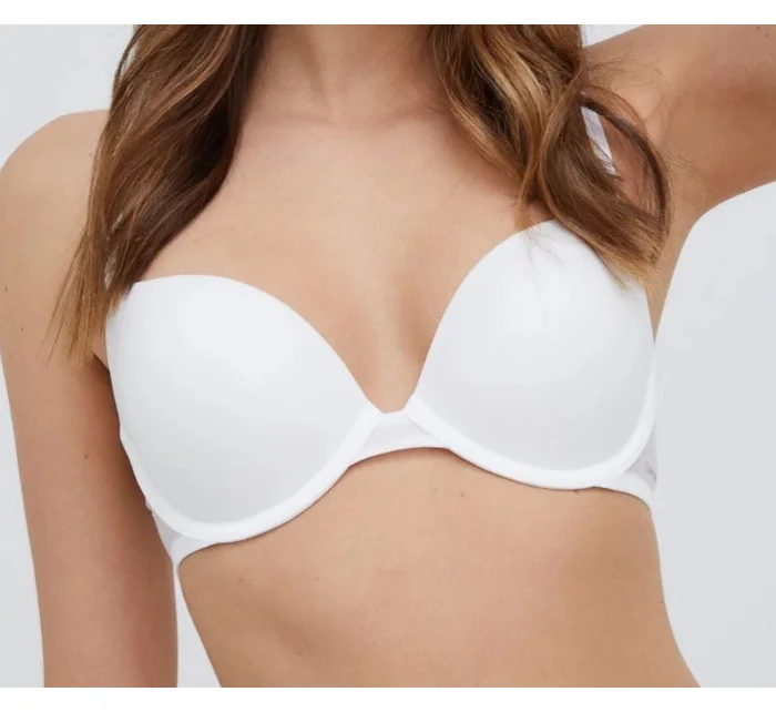 Dámská podprsenka QF6345E 100 bílá - Calvin Klein Dámská podprsenka QF6345E 100 bílá - Calvin Klein