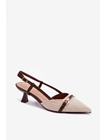 Sandály na podpatku  model 227445 Step in style