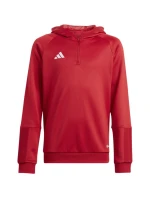 Dětská mikina adidas Tiro 23 Competition Hoodie červená HI3052