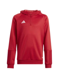 Dětská mikina adidas Tiro 23 Competition Hoodie červená HI3052