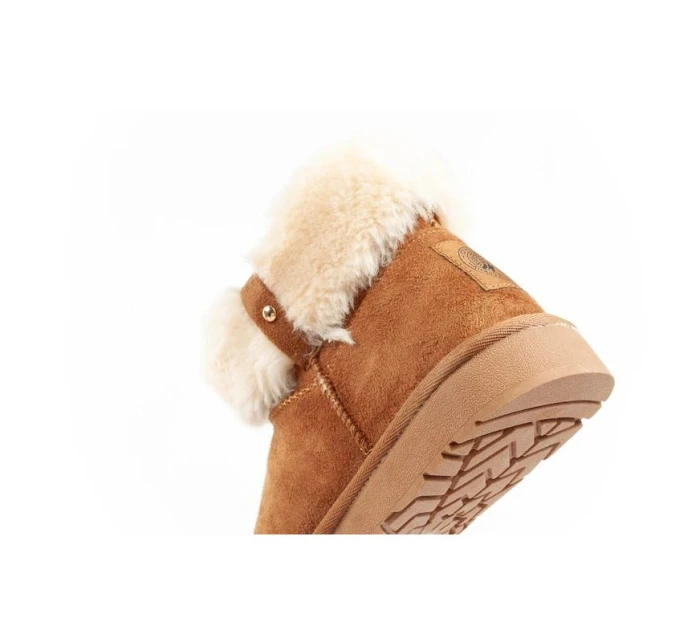 O'neill Jenner Mid zimní kotníkové boty zateplené pohodlné módní hnědé