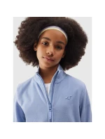 4F Junior dívčí fleece s pravidelným límcem 4FJWSS24TFLEF166-32S 4F Junior dívčí fleece s pravidelným límcem 4FJWSS24TFLEF166-32S
