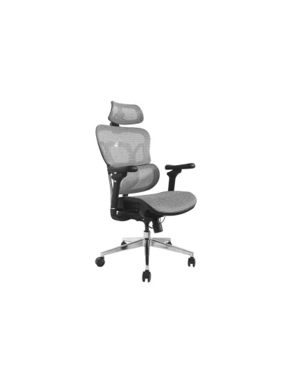 Vybavení Ergonomická kancelářská židle + opěrky hlavy / opěrky hlavy Grey Lite Retail Vybavení Ergonomická kancelářská židle + opěrky hlavy / opěrky hlavy Grey Lite Retail