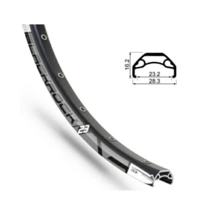 Ráfek RODI BLACKROCK 27,5'' 584x23 černý 32 děr.