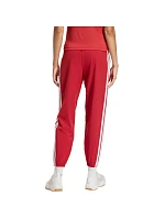 Dámské kalhoty Train Essentials 3Stripes Woven červené model 22160598 dámské - ADIDAS Dámské kalhoty Train Essentials 3Stripes Woven červené model 22160598 dámské - ADIDAS