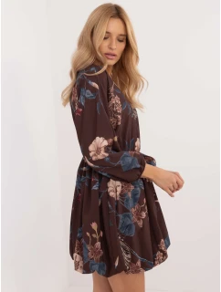 Šaty DHJ SK 19861 3.11 hnědá