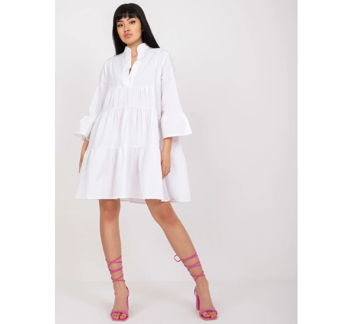 Sukienka RO SK biały model 21110864 - FPrice Sukienka RO SK biały model 21110864 - FPrice