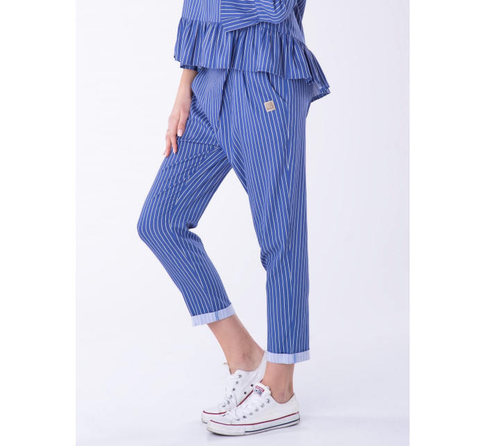 Look Made With Love Kalhoty 415P Stripe Blue/White